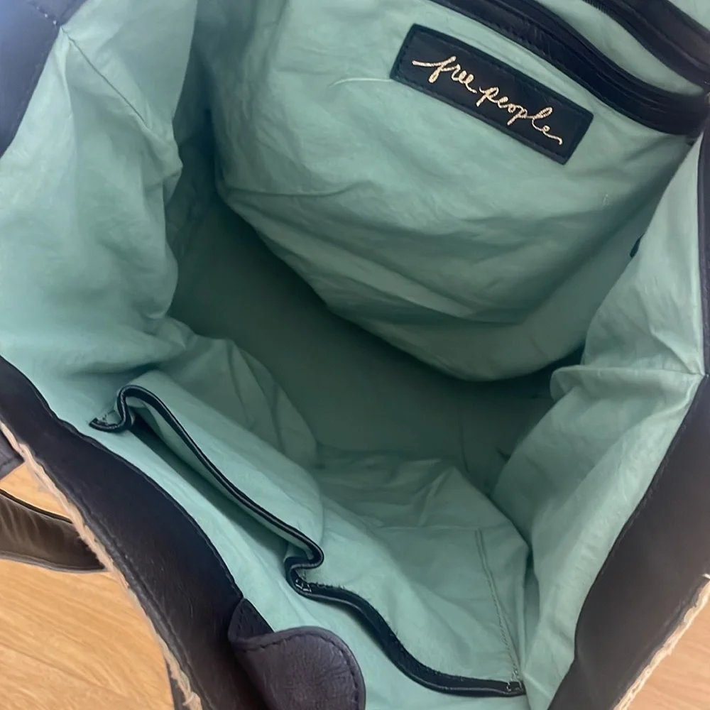 Free People En Riva Raffia Tote - Picture 5 of 8